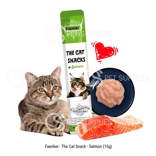 The Cat Snacks - 15g: Delicious & Nutritious (Salmon)