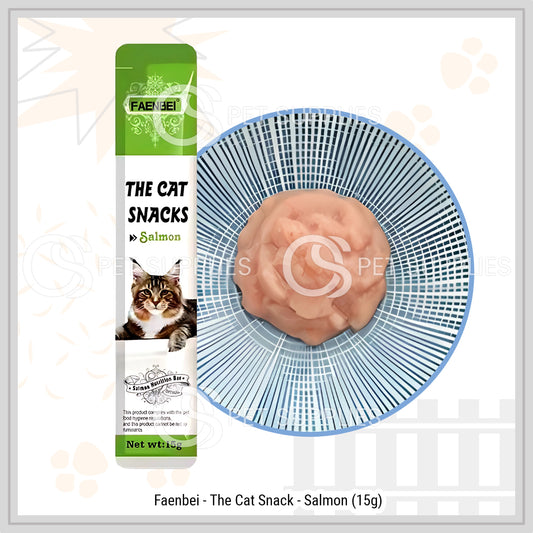 The Cat Snacks - 15g: Delicious & Nutritious (Salmon)