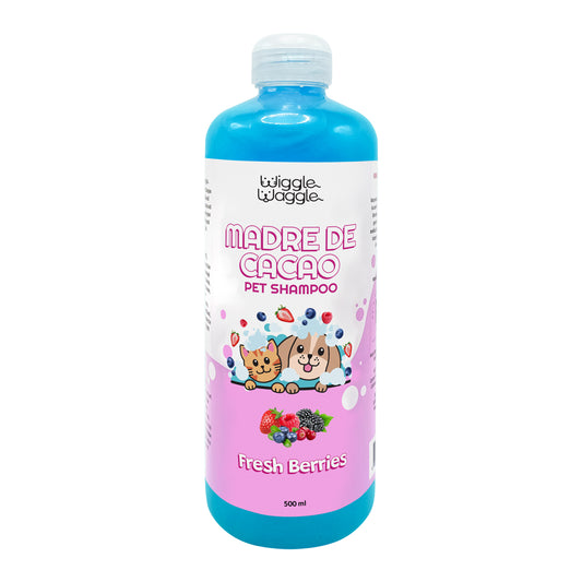 Wiggle Waggle Madre de Cacao Pet Shampoo Fresh Berries (500mL)