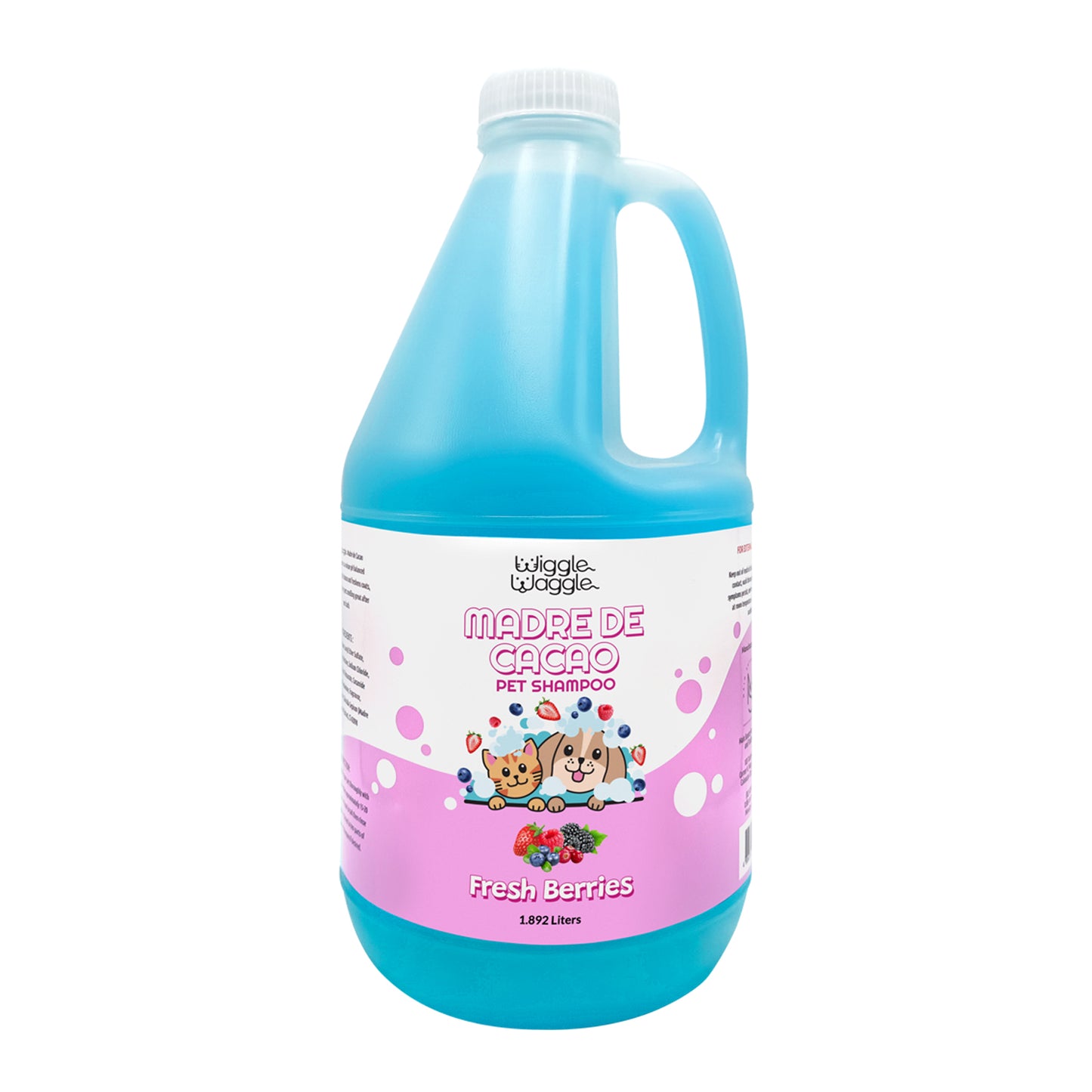 Wiggle Waggle Madre de Cacao Pet Shampoo (Fresh Berries)